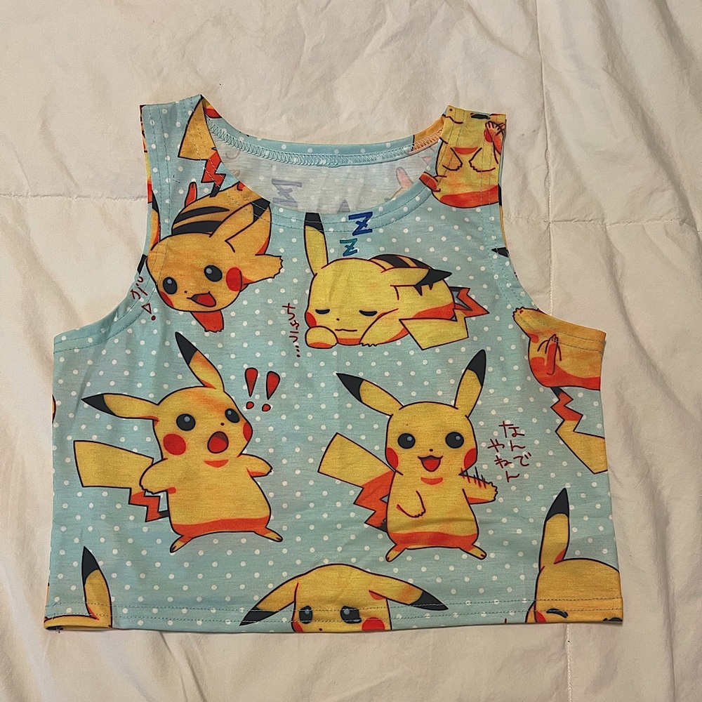 Small Pikachu Crop top, Unknown Brand